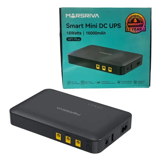 Mini Ups Bateria Inteligente Para Modem Router Wifi Fibra