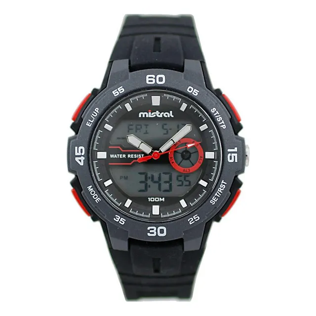 Reloj Hombre Deportivo Mistral Sumergible Cronómetro Gadx-vh