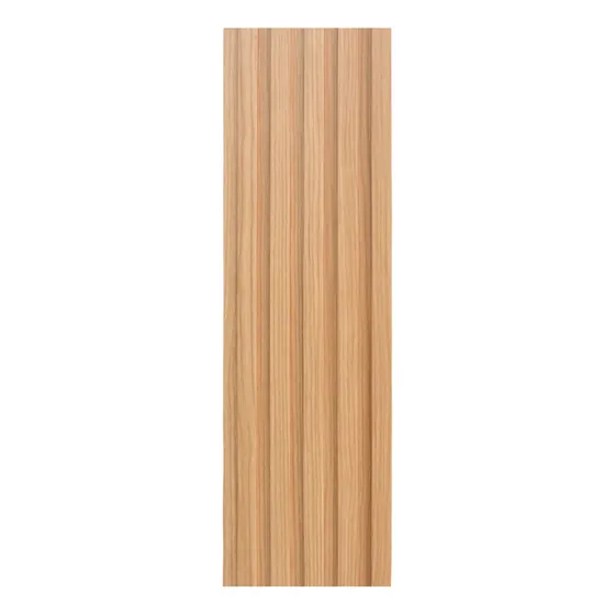 Painel Ripado De Madeira Ecológica 290x16x9 Mm Wpc Parede Cor Carvalho