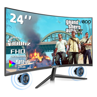 Vedd Monitor Curvo Gamer 24 Pantalla 100hz Fhd Hdmi 1ms Fhd Hdmi Freesync Monitor Gamer Curvo Led Negro 127v Vedd Monitor Curvo Gamer 24 Pantalla 100hz Fhd Hdmi 1ms Fhd Hdmi Freesync Monitor Gamer Curvo Led Negro 127v