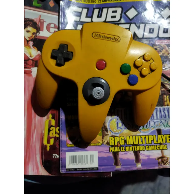 Control De Videojuegos Nintendo 64
