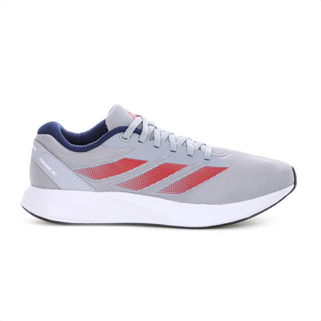 Tênis adidas Duramo Rc Cinza Vermelho E Azul - Feminino Tênis adidas Duramo Rc Cinza Vermelho E Azul - Feminino