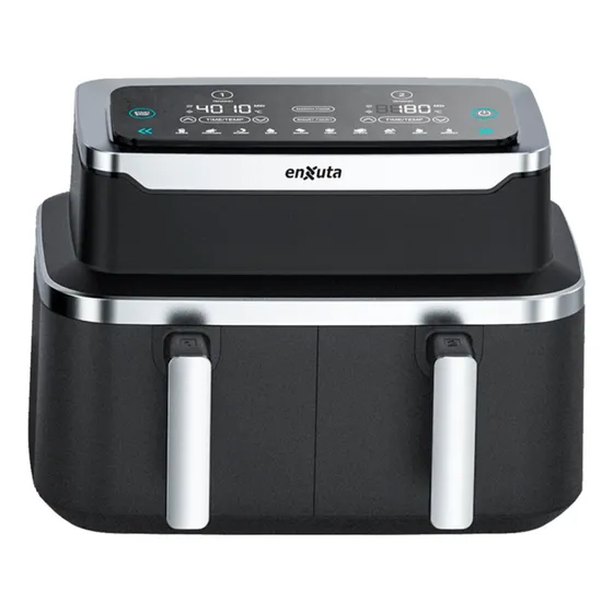 Freidora de aire Enxuta SDAENXFSA2222 negra 9L 1300w 220v
