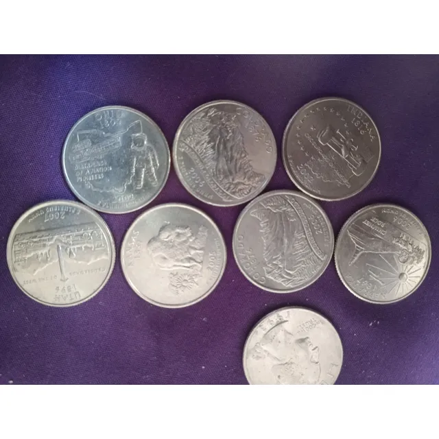 Monedas Antiguas 1/4 De Dolar