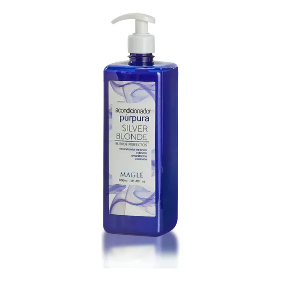 Acondicionador Matizador Púrpura Silver Blonde De Magl