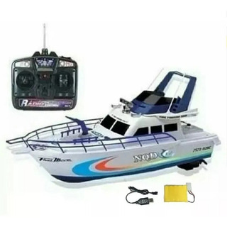 Barco Lancha De Controle Remoto Recarregável Com Defeito Barco Lancha De Controle Remoto Recarregável Com Defeito