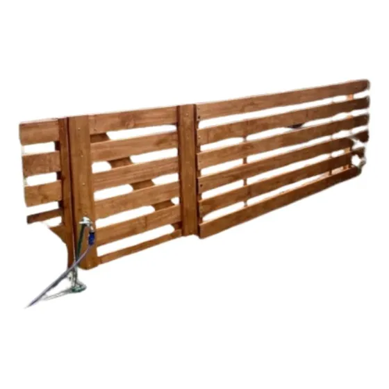 Cercos En Madera Para Frentes O Piscinas Todo Atornillado