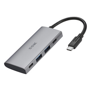 Adaptador Usb-c - 2 Usb 3.2 + 2 Usb-c 3.2 10 Gbps - Pc/mac Adaptador Usb-c - 2 Usb 3.2 + 2 Usb-c 3.2 10 Gbps - Pc/mac