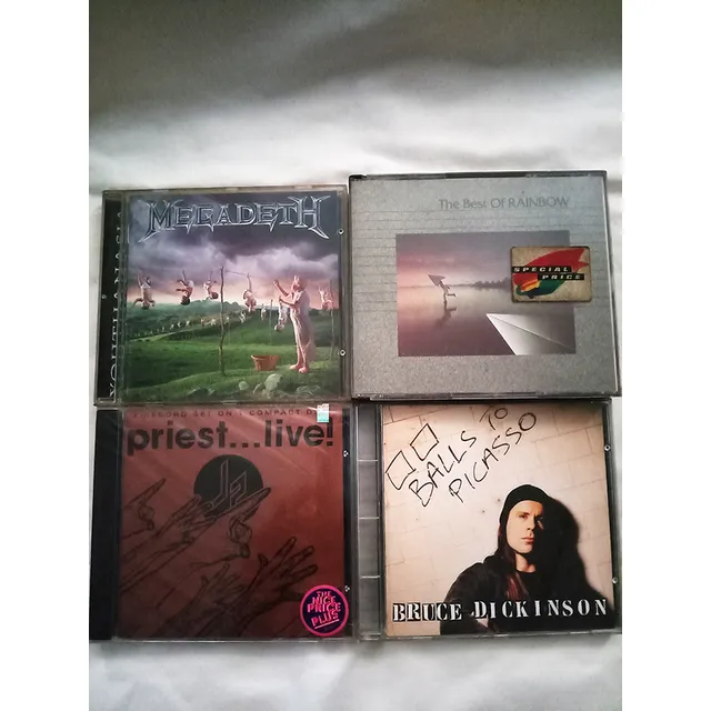 Megadeth Rock Cd (usado Como Nuevo)