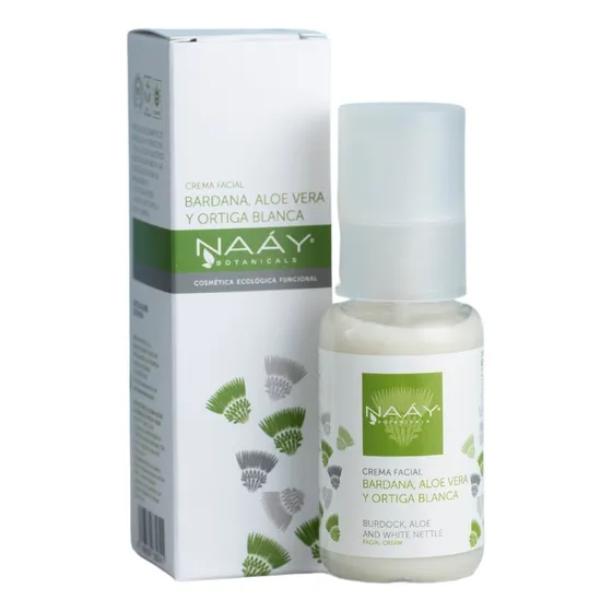 Crema Facial Naay Bardana Piel Grasa Y Con Imperfecciones Grasa Día/noche