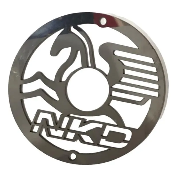 Protector Exosto Akt Nkd 125 Logo Lujo Acero Inoxidable