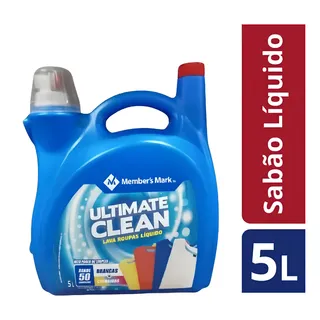 Lava Roupas SabĂŁo LĂquido Ultimate Clean Member's Mark 5 Lts GalĂŁo Com Bico Dosador Lava Roupas SabĂŁo LĂquido Ultimate Clean Member's Mark 5 Lts GalĂŁo Com Bico Dosador