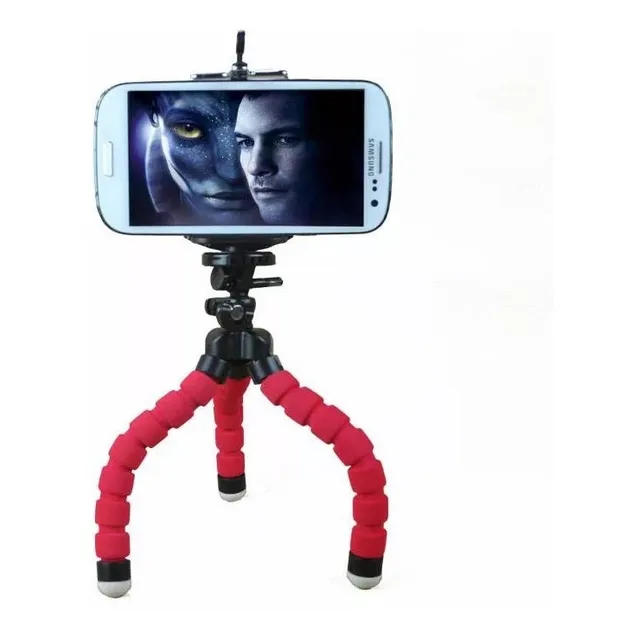 Tripode Araña Pulpo 17 Cm Gopro Celular Con Cabezal Incluido