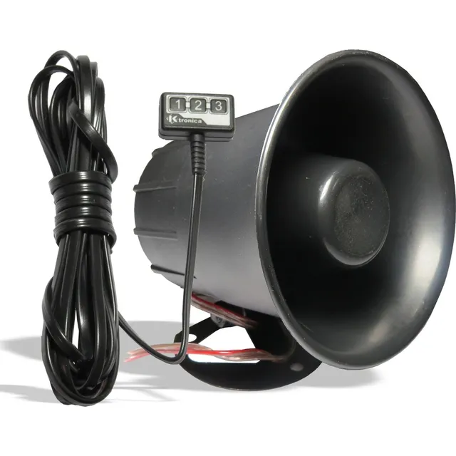 Sirene Ktronica Parar Carro E Moto