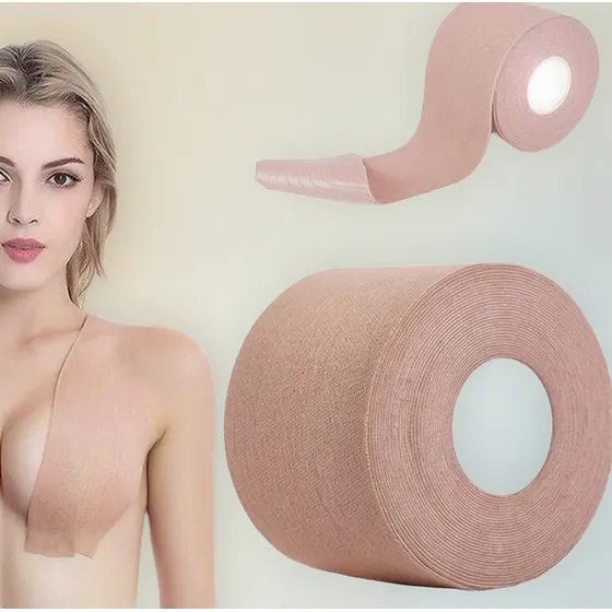 Sutiã Levanta Fita Que Cola Prova D'água Invisivel Boob Tape