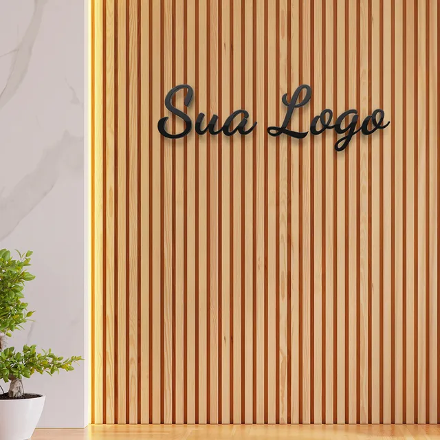 Logo Acrílico Personalizada Sua Logomarca 90x60cm Letreiro
