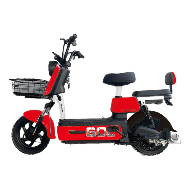 Bicicleta Electrica Evobike Sol Rojo