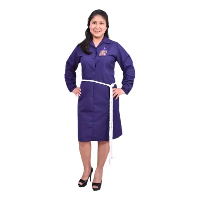 Túnica Morada Niña O Dama Habito Del Señor De Los Milagros