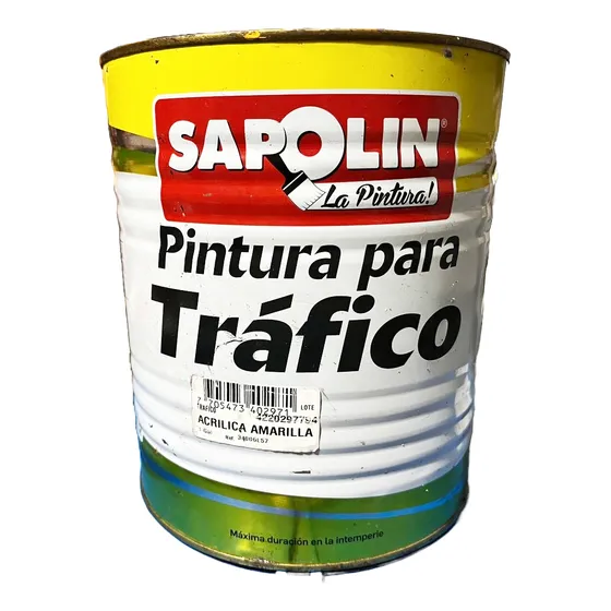 Pintura Tráfico Galón Sapolin