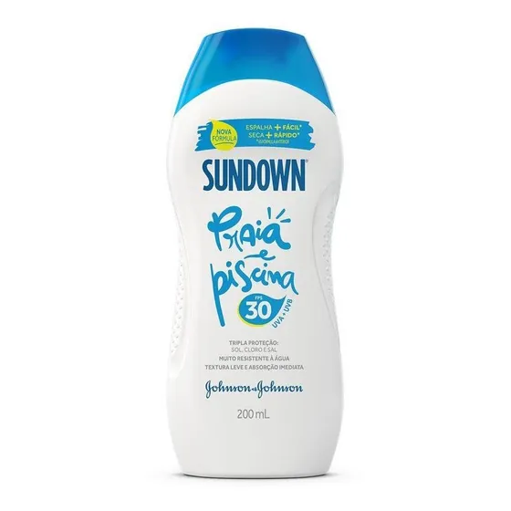 Protetor Solar Sundown Praia E Piscina Fps 30 200ml