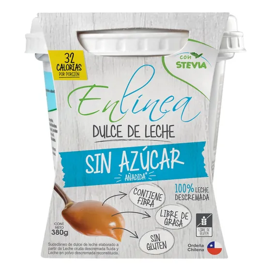 Dulce De Leche En Línea Sin Azúcar 380 G