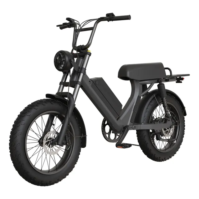 Bicicleta Eléctrica Q-bike Qbc01-bc 500w 45km/h Negro Negro