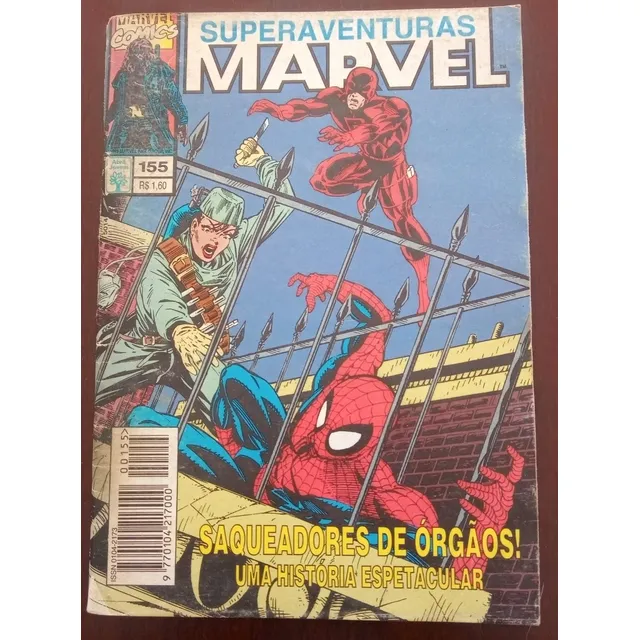 Superaventuras Marvel 155 (formatinho Ed.abril)