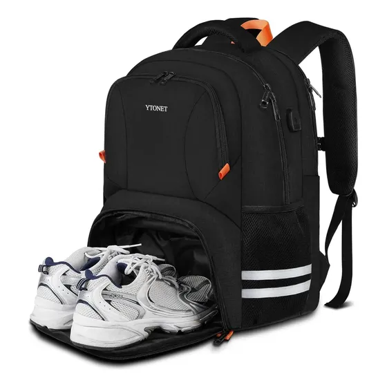 Mochila Esportiva Mochila Academia Masculina Mochila Notebook De 15.6 Polegadas Impermeável Mochila