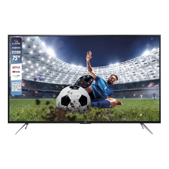 Televisor Led Smart Enxuta 75  4k Ledenx1275sdf4kw Bluetooth