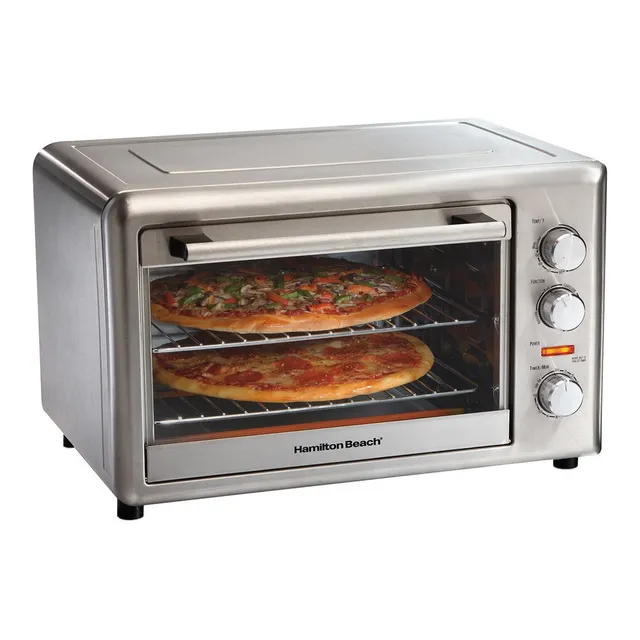 Horno de mesa eléctrico Hamilton Beach 31103 stainless steel 127V