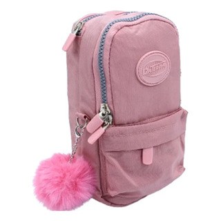 Estojo Escolar Nylon Mini 2 DivisĂłrias Juvenil Com Pompom Estojo Escolar Nylon Mini 2 DivisĂłrias Juvenil Com Pompom