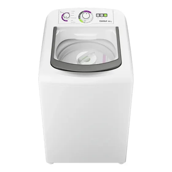 Máquina De Lavar Automática Consul Hasta 10kg Branco