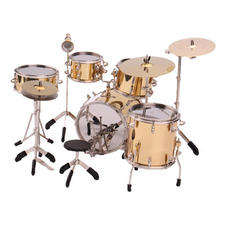 8x Mini Drum Set Modelo De Instrumento De Batería En 8x Mini Drum Set Modelo De Instrumento De Batería En