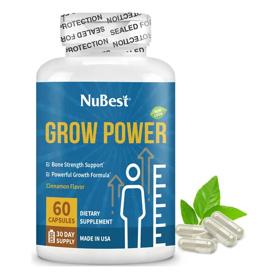 Nubest Grow Power - Suplemento De Calcio - Suplemento 5tk9q