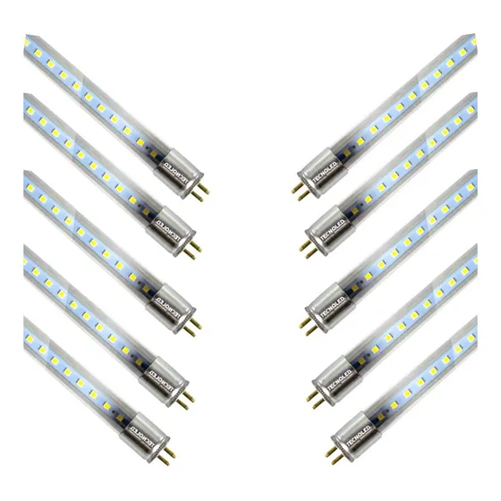 Lámpara Tubo Led T5 120cm Tecnoled 18w Luz Blanca Fria 10 Pz