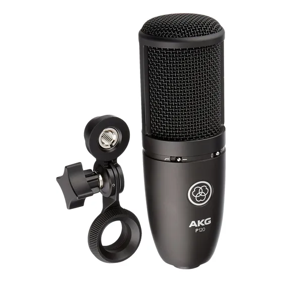 Akg Perception P120 Microfono De Estudio Profesional, Pla...
