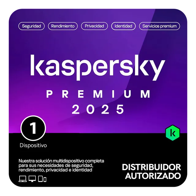 Kaspersky Total Security 1 Pc 1 Año Licencia Original
