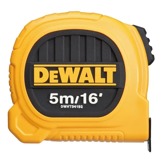 Trena Métrica DeWalt 5mx25mm Botão com Trava Impressão Dupla Dois Lados