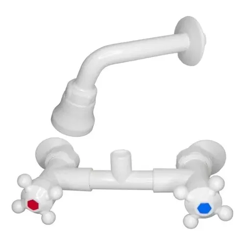 Griferia Plastica Mezcladora Ducha Exterior Asas Mdxa