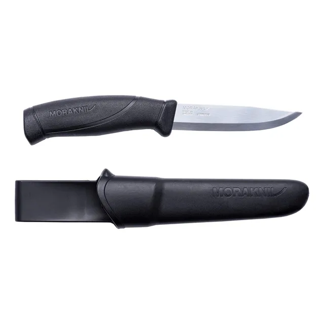 Cuchillo Fijo Sandvik Companion Morakniv, 10,4 Cm Negro