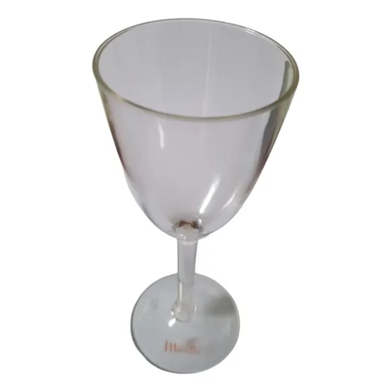 Copa Acrilica Para Vino Marca Minuetto. Capacidad 125ml.