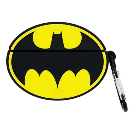 Funda Batman Logo Silicona Compatible Con Auriculares Pro Funda Batman Logo Silicona Compatible Con Auriculares Pro