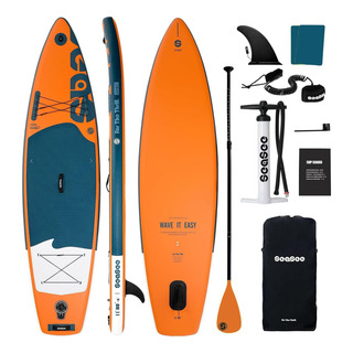 Seaseup Inflable Stand Up Paddle Incluye Paleta, Bomba De Y Seaseup Inflable Stand Up Paddle Incluye Paleta, Bomba De Y