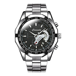 Reloj For Hombre Con Correa De Acero Luminoso Impermeable Reloj For Hombre Con Correa De Acero Luminoso Impermeable