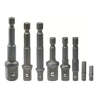 Conjunto De Adaptadores Hexagonais Para Acionamento Quadrado Conjunto De Adaptadores Hexagonais Para Acionamento Quadrado