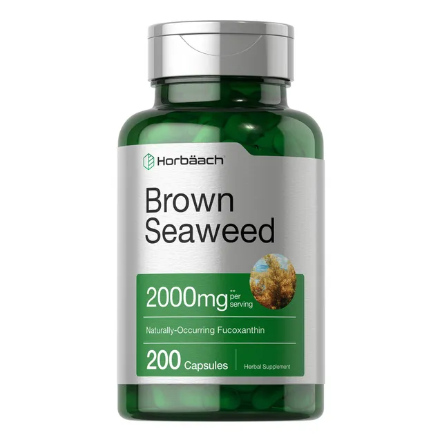Suplemento De Extracto De Algas Pardas Horbäach 2000 Mg 200