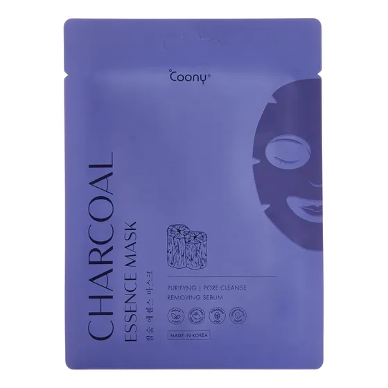Coony Máscara Premium Con Esencia De Carbón Pieles Grasas Tipo De Piel Grasa