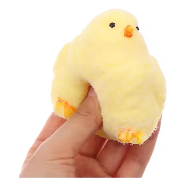 Squishy Pollito Esponjoso Y Peludito. Ultrasuave.