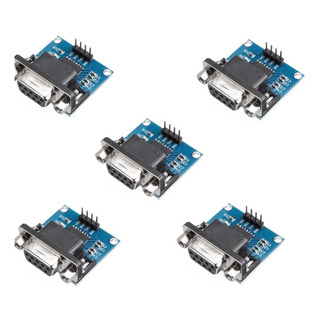 Paquete 5 Pzas Adaptador Serial Db9 Ttl A Rs232 Max3232 Paquete 5 Pzas Adaptador Serial Db9 Ttl A Rs232 Max3232