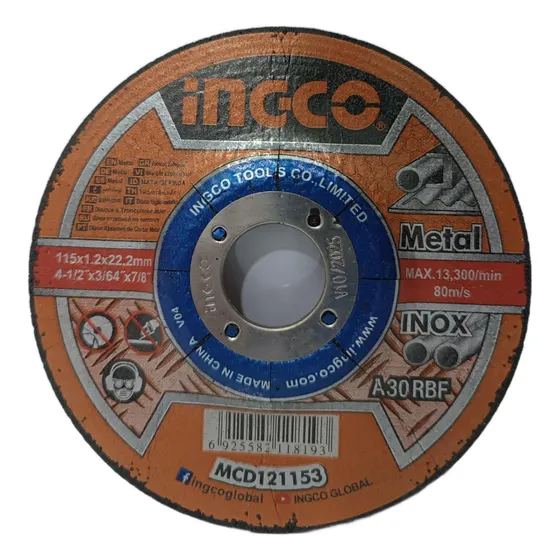 Disco De Corte Metal 4 Pulgadas